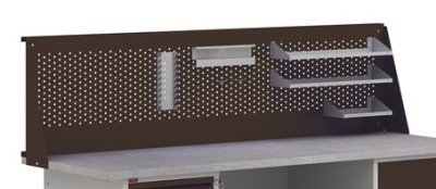 Перфорированный экран Э-1,6В черный